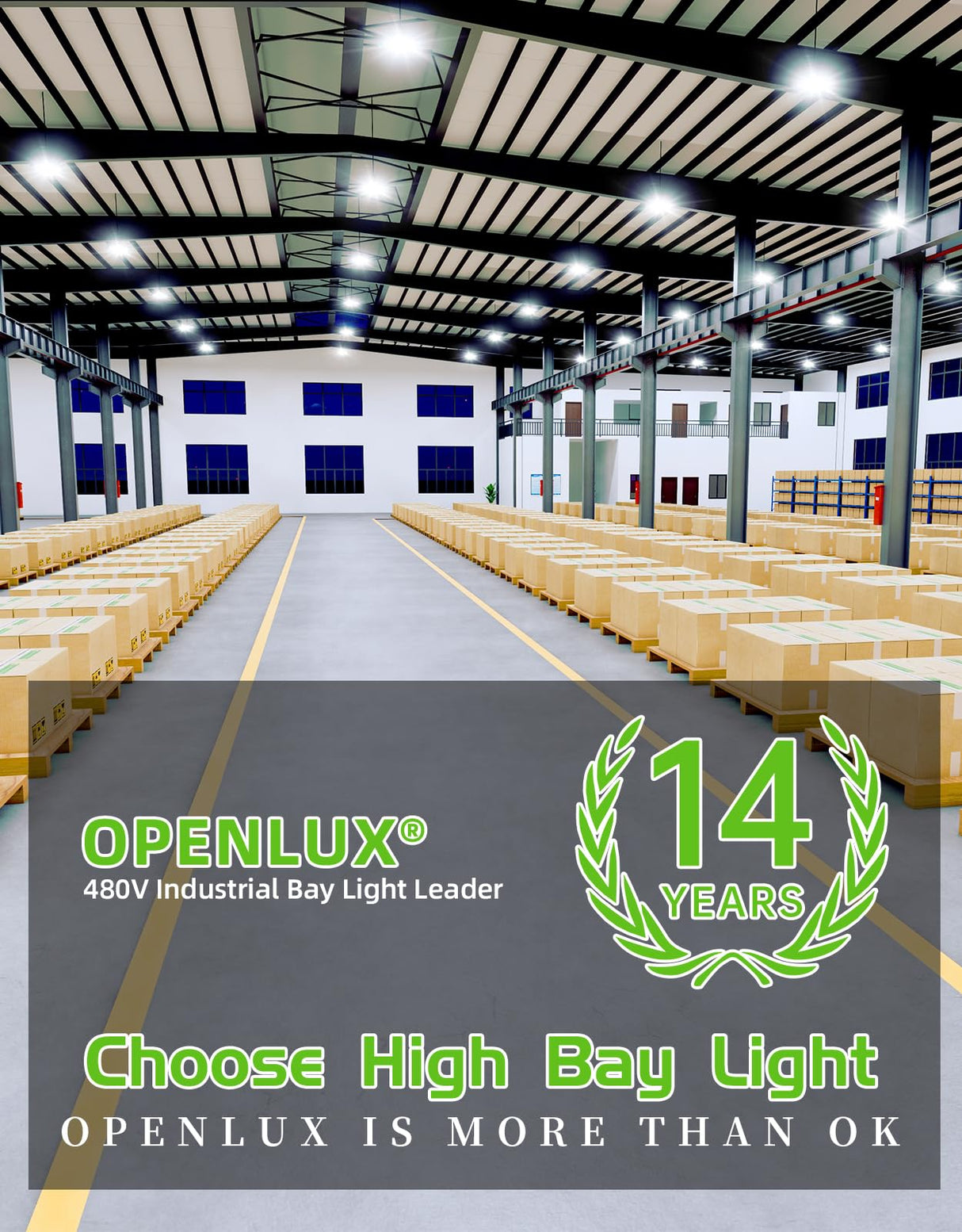 LED High Bay Light - UFO05 Series,150W,22500lumens,Selectable Wattage,5000K,277-480V