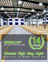 LED High Bay Light - UFO05 Series,150W,22500lumens,Selectable Wattage,5000K,277-480V