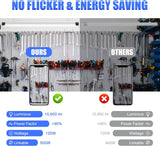 LED Shop Light - SL Series,120W,15600lumens,5000K,100-120V,with ON/Off Pull Chain