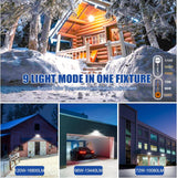 LED Wall Pack Light- WP Series,120W,16800lumens,Selectable Wattage & CCT,100-277V