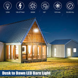 LED BARN LIGHT - SP Series,120W,16800lumens,5000K,100-277V，Dusk to Dawn