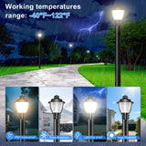 LED Post Top Light- PAL Series,60W,8400lumens,Selectable Wattage & CCT,100V-277V