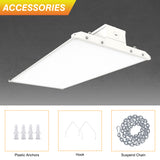 NGTLIGHT LED Linear High Bay Light - LHB07 Series,300W,Selectable Wattage & CCT,120-277V,4FT,2 Pack