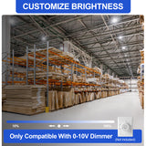 NGTLIGHT LED High Bay Light - BI Series,240W,36000lumens,Selectable Wattage&CCT,100-277V WITH US PLUG