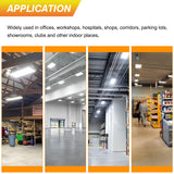 NGTLIGHT LED Linear High Bay Light - LHB07 Series,300W,Selectable Wattage & CCT,120-277V,4FT,2 Pack