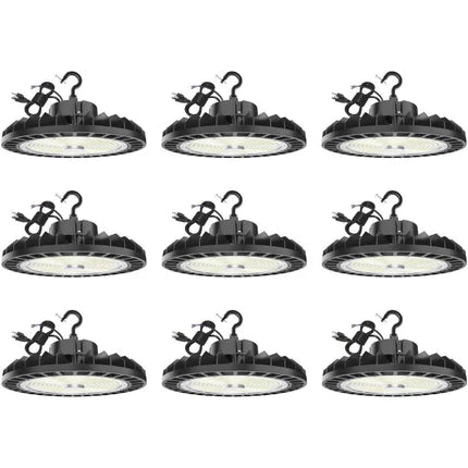 NGTLIGHT LED High Bay Light - UFO05 Series,200W,30000lumens,5000K,100-277V,US Plug,120° DIMMABLE