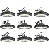 NGTLIGHT LED High Bay Light - UFO05 Series,200W,30000lumens,5000K,100-277V,US Plug,120° DIMMABLE