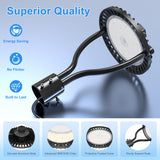 NGTLIGHT LED Post Circle Light - PCA Series, 60W-150W, Selectable Wattage & CCT, 100-277V, Dusk to Dawn