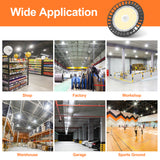 NGTLIGHT LED High Bay Light - UFO05 Series,240W,36000lumens,Selectable Wattage&CCT,100-277V,US PLUG
