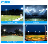 LED Stadium Light  - NCL Series,600W,90000lumens,5000K,277-480V