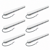 4FT LED Vapor Tight Light - VPL series,50W,Selectable Wattage & CCT,AC 100-277V, DIMMABLE 0-10V