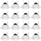 10"LED Commercial Down Light - DNL Series, 40W, Selectable Wattage&CCT, 120-347V, 4 Pack