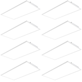 LED Flat Panel Light - FPN Series,72W,Selectable Wattage & CCT,100-277V,DIMMABLE 0-10V,2x4ft,4PACK