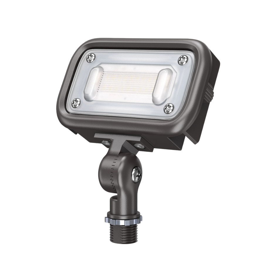 LED Knuckle Flood Light - KFL Series,15W,4000K,100-277V