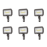 LED Knuckle Flood Light - KFL Series,20W,5000K,AC 120V