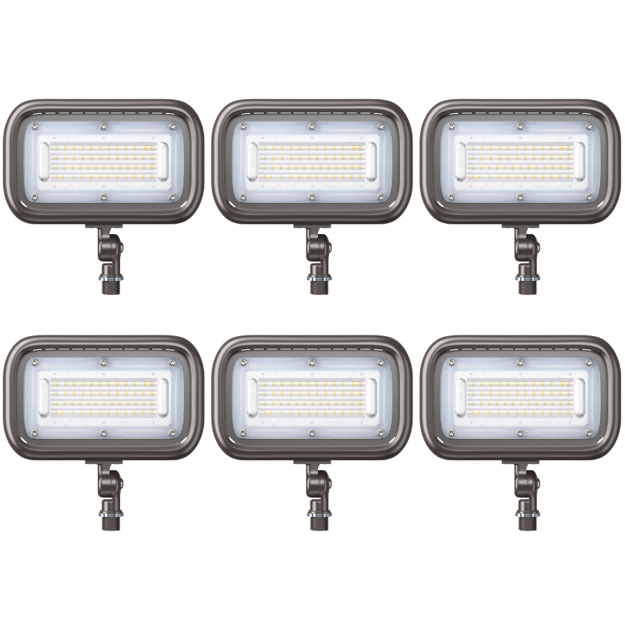 LED Knuckle Flood Light - KFL Series,45W,4000K,100-277V