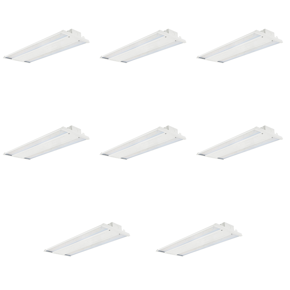 NGTLIGHT LED Linear High Bay Light - LHB06 Series,350W,Selectable Wattage & CCT,120-277V,2 Pack