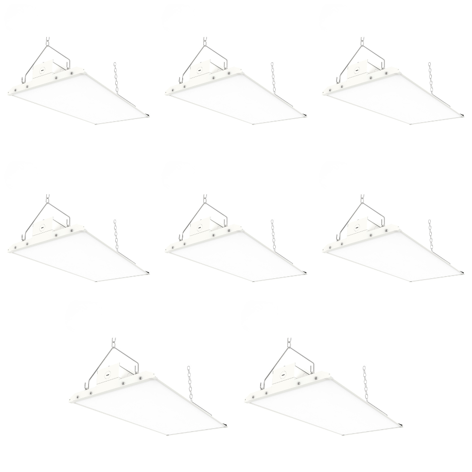 NGTLIGHT LED Linear High Bay Light - LHB07 Series,300W,Selectable Wattage & CCT,120-277V,4FT,2 Pack
