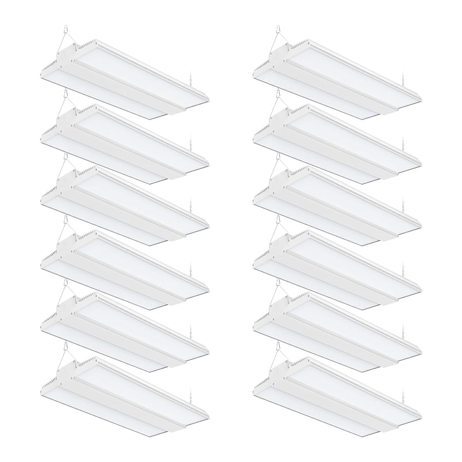 NGTLIGHT LED Linear High Bay Light - LHB Series, 400W, 5000K, 277-480V, 0-10V DIMMABLE