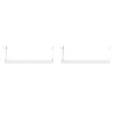 NGTLIGHT LED Architectual Light - LST06 Series, 50W, Selectable Wattage&CCT, 120-277V, 0-10V DIMMABLE, 4FT, 2 Pack