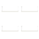 NGTLIGHT LED Architectual Light - LST06 Series, 50W, Selectable Wattage&CCT, 120-277V, 0-10V DIMMABLE, 4FT, 2 Pack