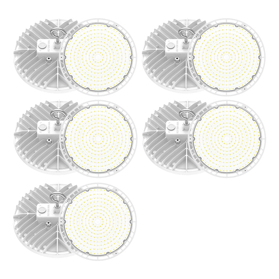 LED High Bay Light - BI Series,240W,36000lumens,Selectable Wattage&CCT,100-277V WITH US PLUG