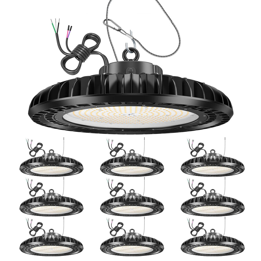 LED High Bay Light - BJR Series,400W,58000lumens,0-10V DIMMABLE,5000K,100~277V