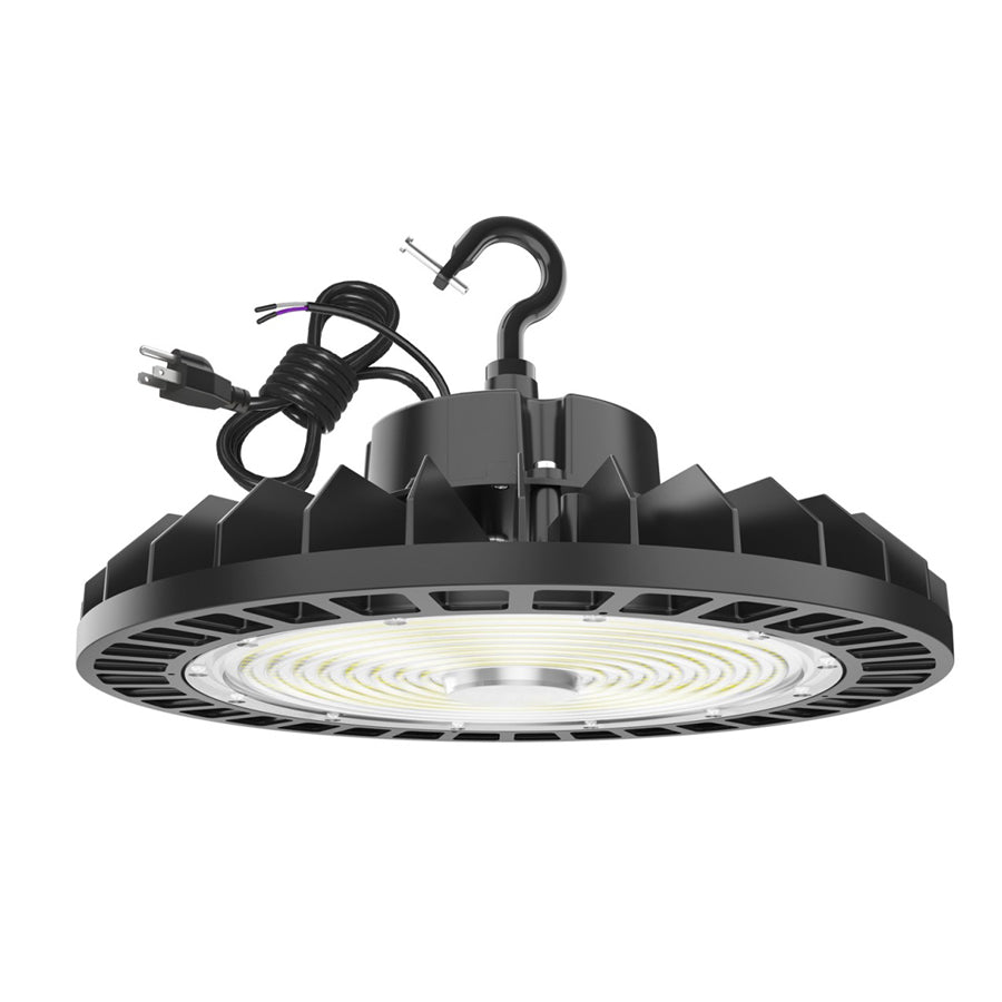 LED High Bay Light - UFO05 Series,200W,30000lumens,5000K,100-277V,US Plug