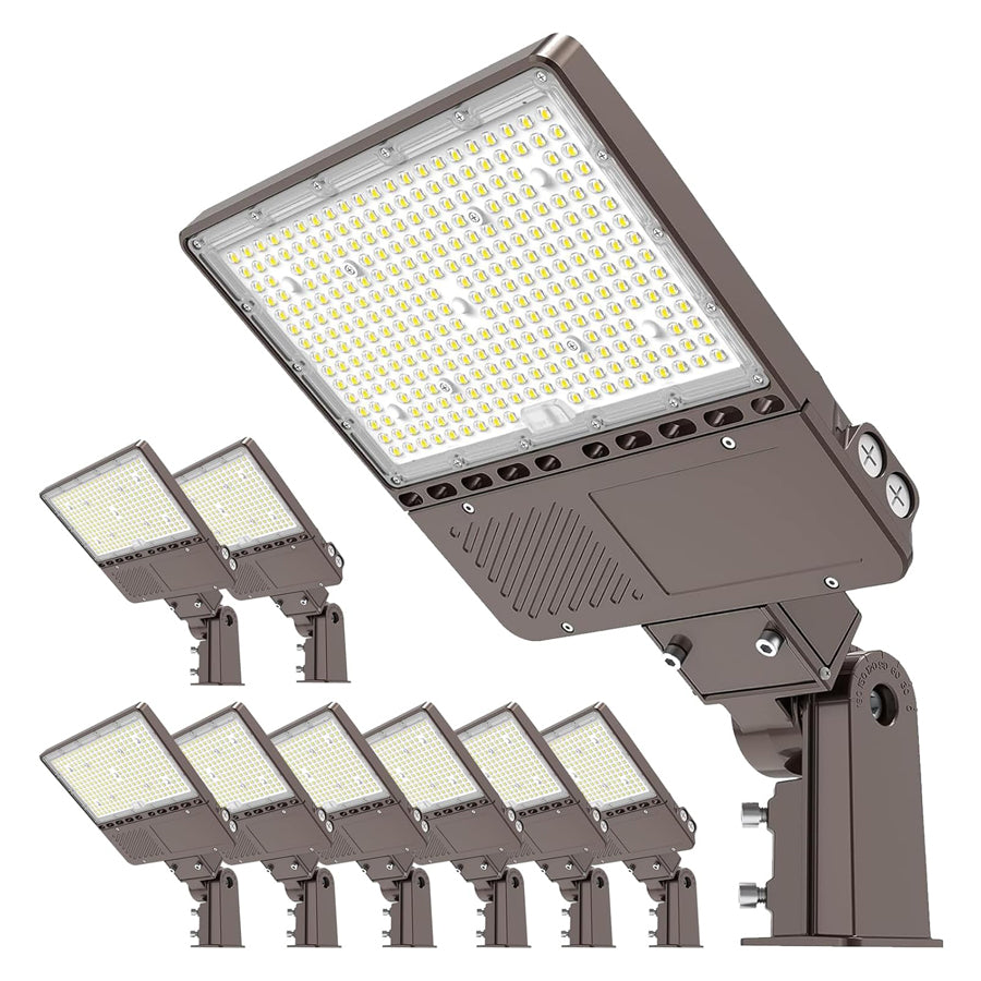 LED Parking Lot Light - PL Series With Slip Fit Mount ,150W,22500lumens,5000K,277-480V