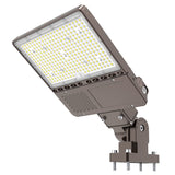 LED Parking Lot Light - PL Series With Arm Mount,200W,30000lumens,5000K,100-277V, Dusk to Dawn