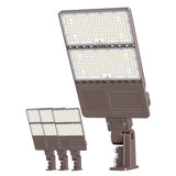 LED Parking Lot Light - PL Series With A&N BRACKET,320W,48000lumens,5000K,277-480V,Built in Photocell