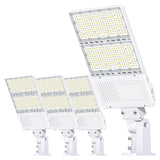 LED Parking Lot Light - PL Series With A&N BRACKET,320W,48000lumens,5000K,100-277V,Built in Photocell