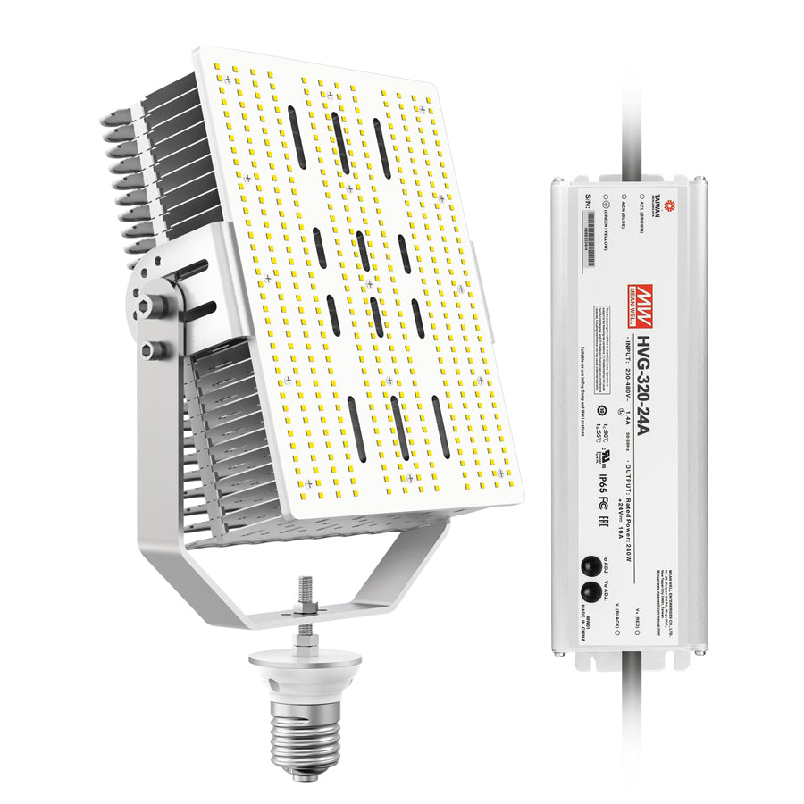 LED Shoebox Retrofit Kit - RK Series,300W,43500lumens,5000K,200-480V