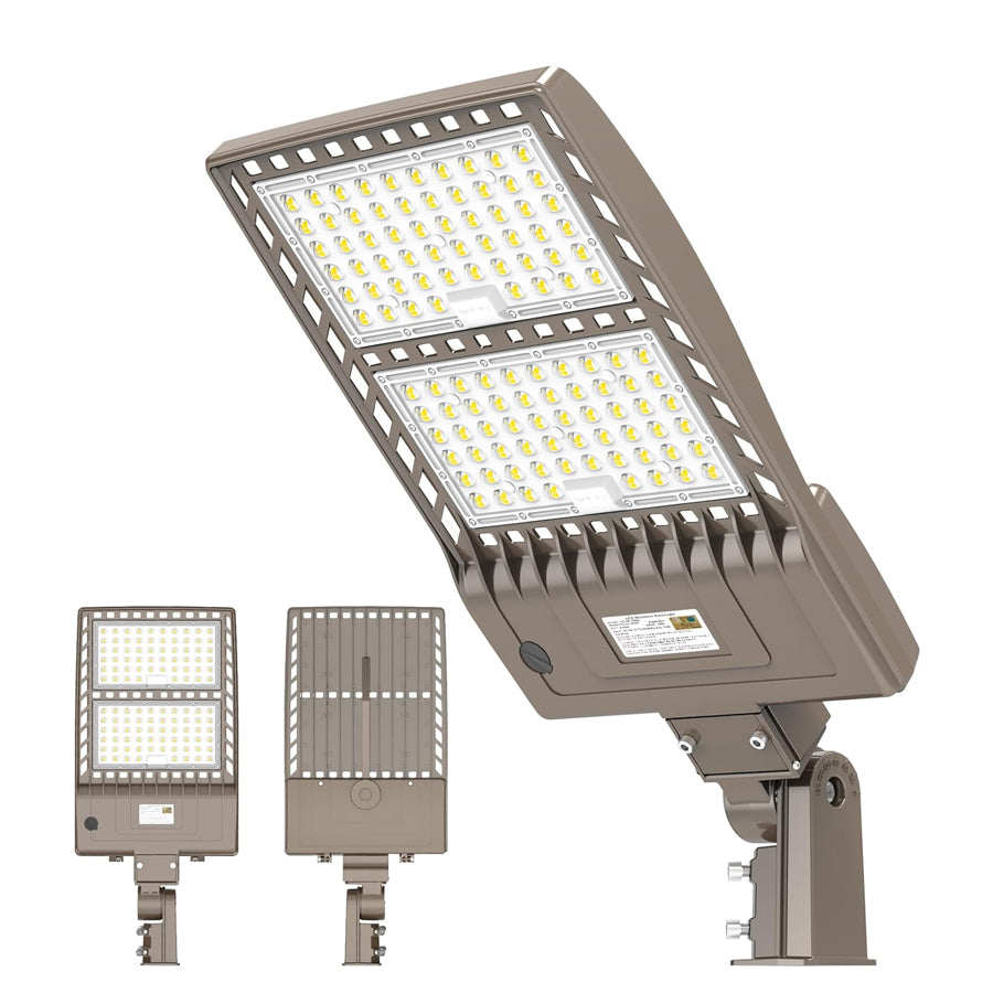 LED Parking Lot Light - SB Series With Slip Fit  Mount,450W,67500lumens,,5000K,100-277V,Built in Photocell