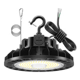 LED High Bay Light - UFO05 Series,150W,22500lumens,Selectable Wattage,5000K,277-480V
