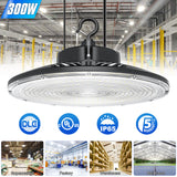 LED High Bay Light - PRO Series,300W,42000lumens,Selectable Wattage,5000K,100-277V,0-10V DIMMABLE
