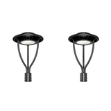 NGTLIGHT LED Post Top Light - PTA Series, 60W-150W, Selectable Wattage & CCT, 100-277V, Dusk to Dawn