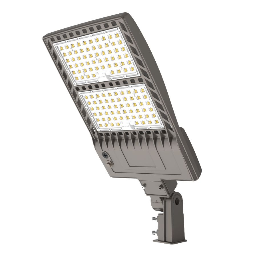 NGTLIGHT LED Parking Lot Light - SB Series, 240W-450W, Selectable Wattage, 5000K, 100-277V, Dusk to Dawn
