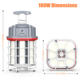 LED Square Work Light - TW Series,150W,21150lumens,5000K,100-277V,US Plug