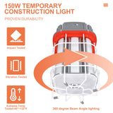 LED Square Work Light - TW Series,150W,21150lumens,5000K,100-277V,US Plug
