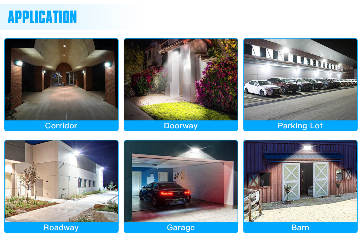 LED Wall Pack Light- WP Series,150W,21000lumens,5000K,100-277V