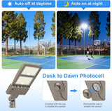 NGTLIGHT LED Parking Lot Light - SB Series,400W,60000lumens,Selectable Wattage,5000K,277-480V,Built in Photocell