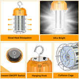 LED Round Work Light - TWL Series,150W,21000lumens,5000K,100-277V, US PLUG