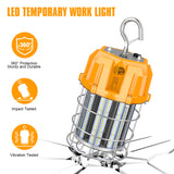 LED Round Work Light - TWL Series,60W,9000lumens,5000K,100-277V, US PLUG