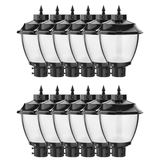 NGTLIGHT LED Ultra Pole Area Light - UPAL Series, 100W-150W, Selectable Wattage & CCT, 100V-277V, Dusk to Dawn