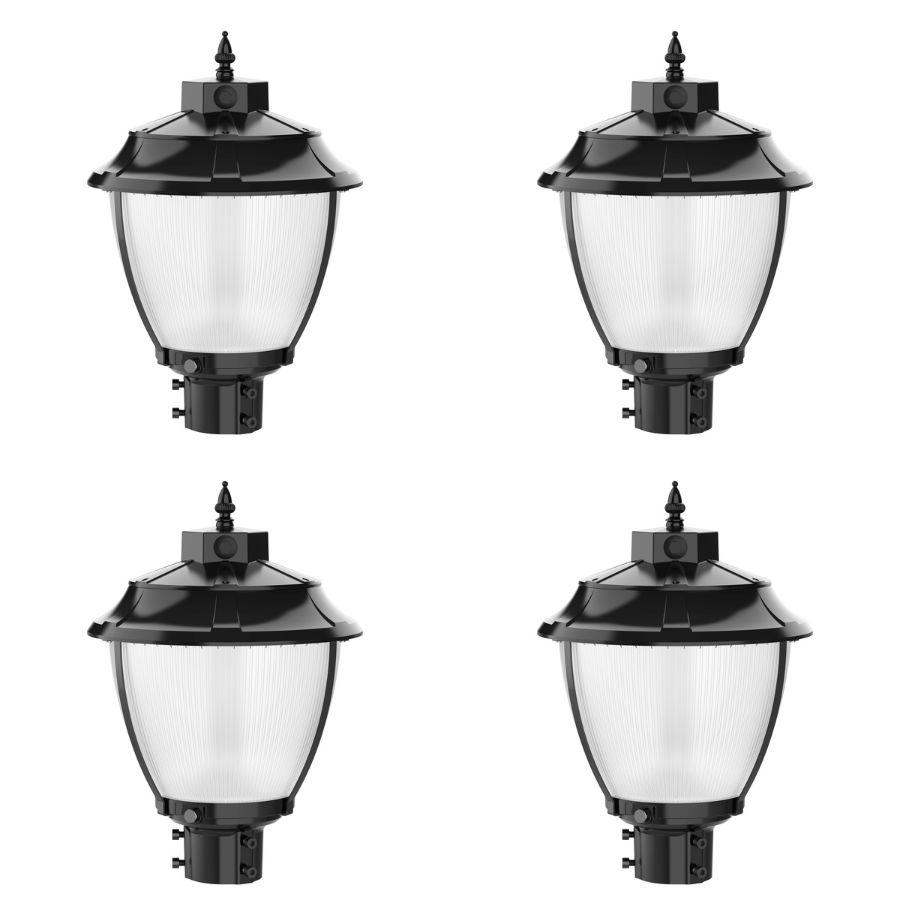 NGTLIGHT LED Ultra Pole Area Light - UPAL Series, 100W-150W, Selectable Wattage & CCT, 100V-277V, Dusk to Dawn